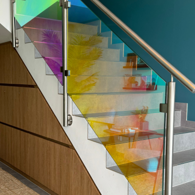 habillage décoratif d'un escalier Remastyl à Cugand